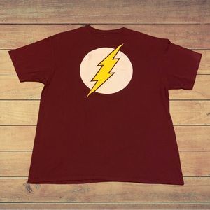 The Flash DC Comics Batman Robin Shirt Rare Logo Superman Halloween Costume